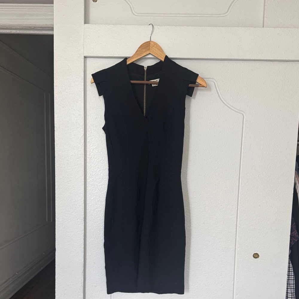 Helmut Lang Black Mini Dress